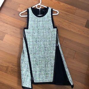 NEW Marissa Webb tweed zipper dress